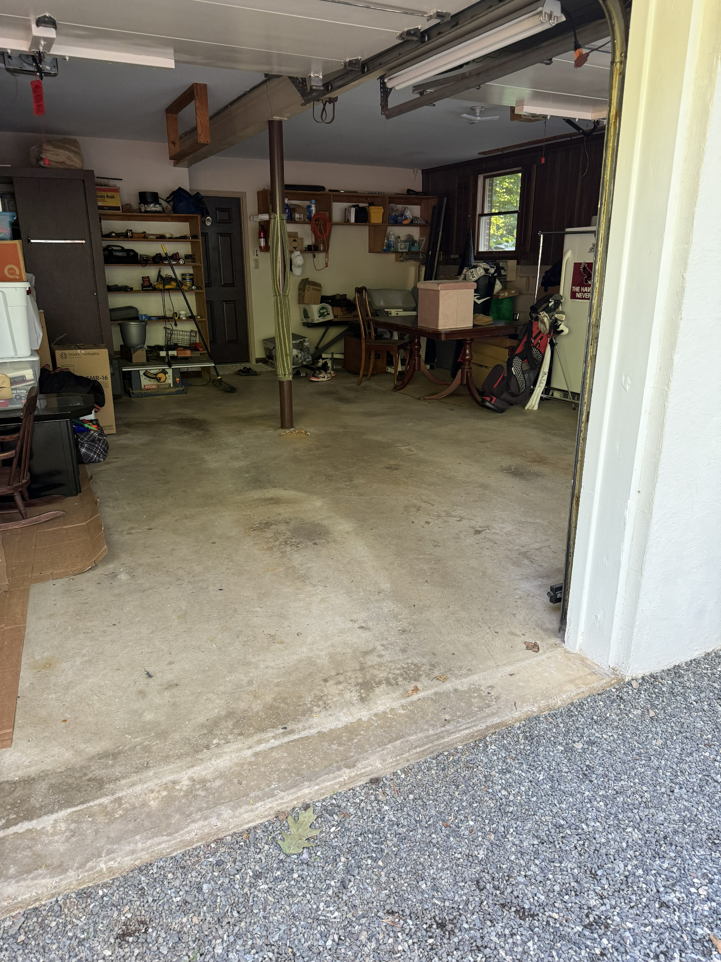 Same garage after T1 Junk Removal cleanout